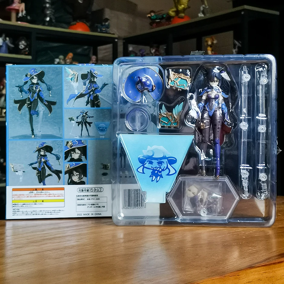 

Figma Genshin Impact 548 Mona зеркальное отражение Doom Ver. Экшн-фигурка коллекционная игрушка для рождественского подарка