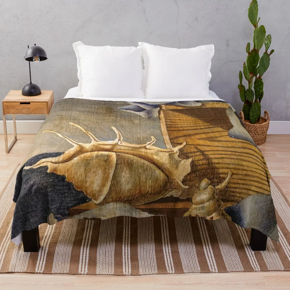 Регалия 1928 год Эдвард Уадсворт Картины Ворастими 1889 1949 Искусство Плед Одеяло