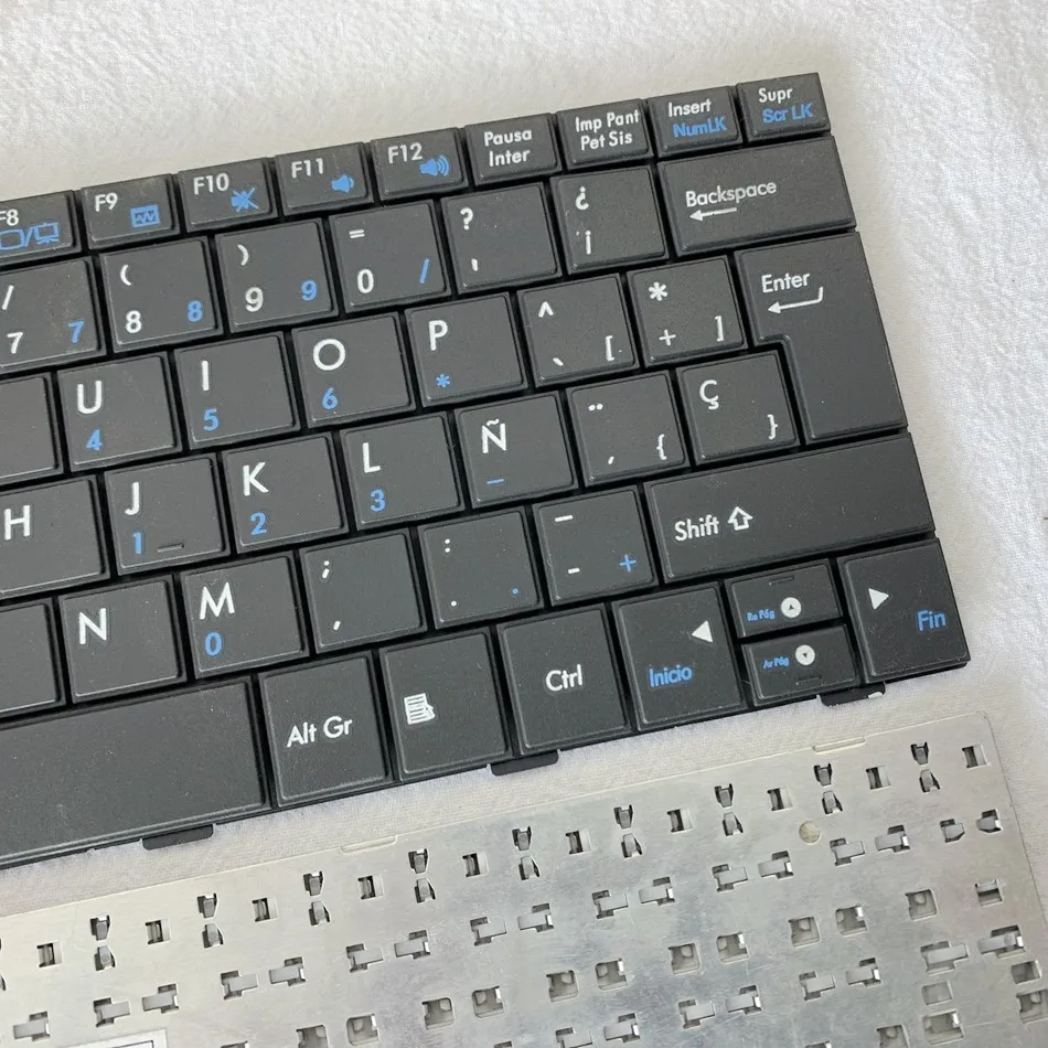 Испанская клавиатура для ASUS Eee PC 1001HA 1001PX 1001PXD 1005 1005HD 1005HA 1005PX 1008 1008HA черная