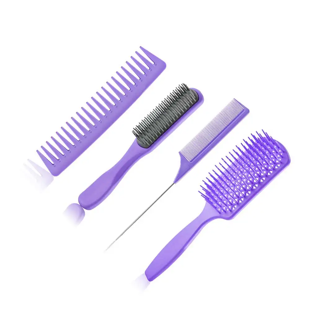 

Hair Combs Home Barber Shop Women Men Professional Efficient Massage Wet Dry Detangling Brush Hairdressing Accessory