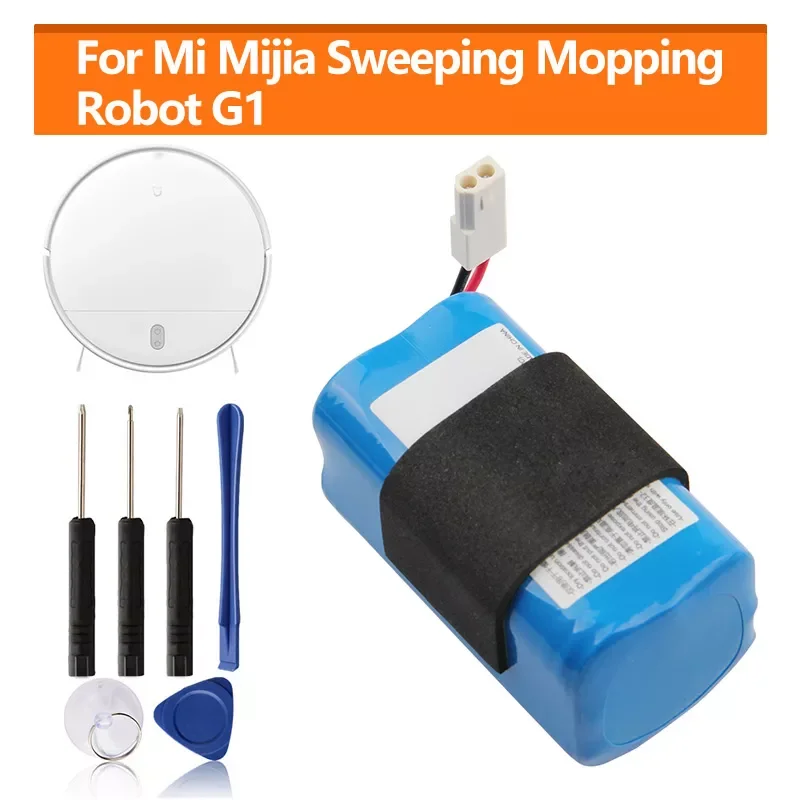 

Оригинальная сменная батарея для робота-пылесоса Xiaomi Mijia Mi G1, 2600 мАч