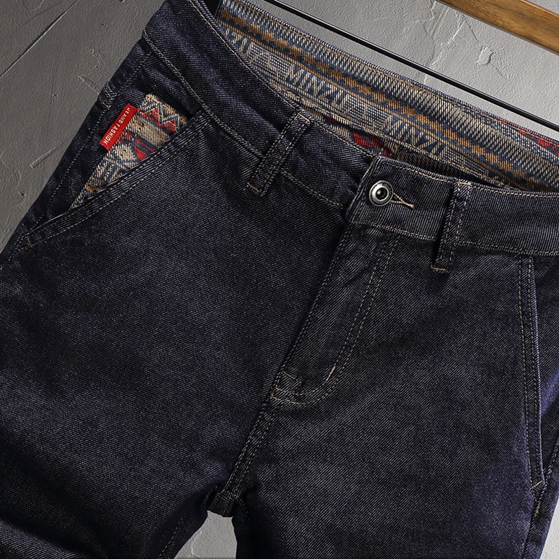 Summer Vintage Fashion Men Jeans Black Blue Elastic Patched Designer Short Jeans Men Korean Style Casual Denim Shorts Hombre