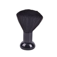 1pc soft black neck face duster beard brushes barber hair cleaning hairbrush salon cutting hairdressing styling makeup tools