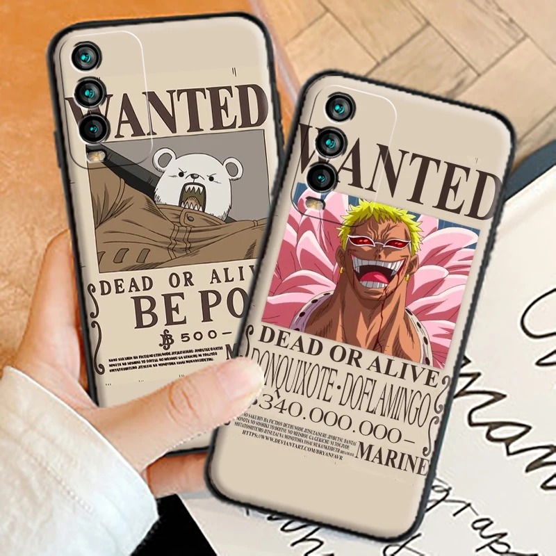 

One Piece Phone Cases For Xiaomi Redmi 9AT 9 9T 9A 9C Redmi Note 9 9 Pro 9S 9 Pro 5G Funda Carcasa Coque Back Cover