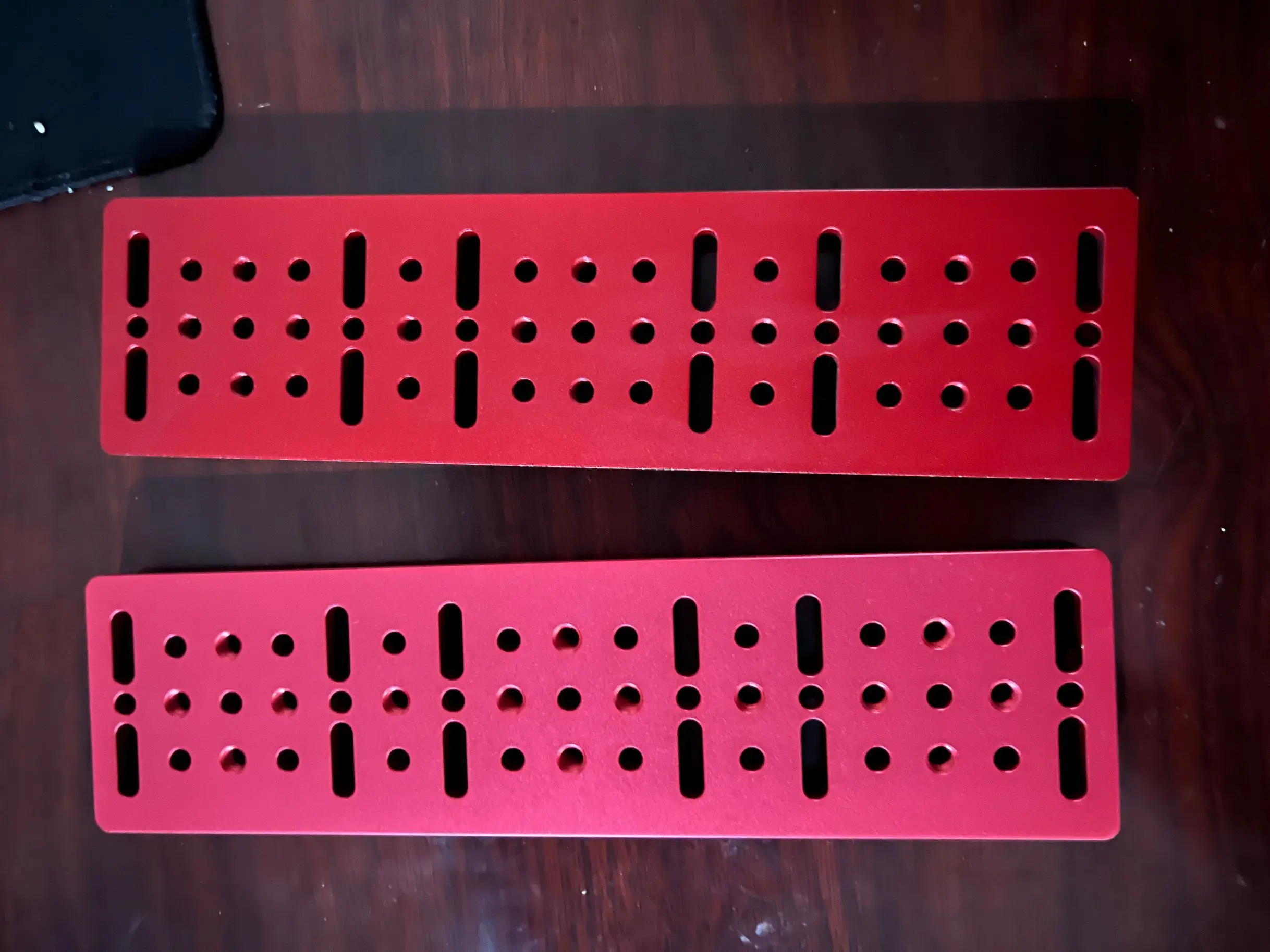 Красная широкая пластина Losmandy с ласточкиным хвостом большая платформа