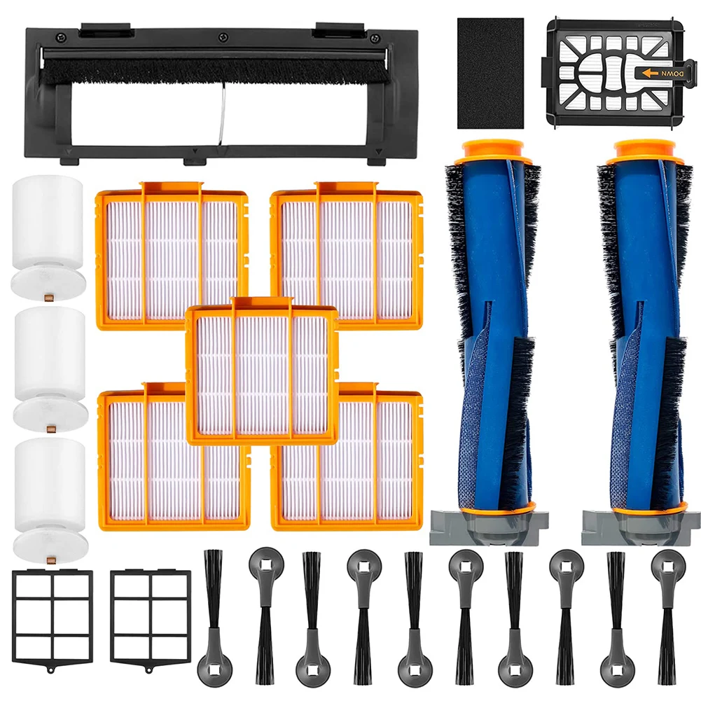 

Replacement Parts Set for Shark AI AV2501S AV2501AE RV2502AE Robot Vacuum Keep Your Machine Running Efficiently