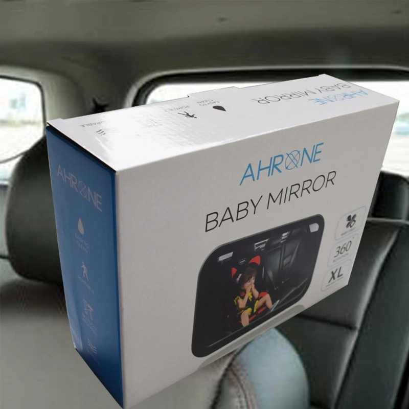 

Baby Car Mirror Clear View Degree Adjustable Baby Car for SEAT Mirrors for Toddler Girls Boys Safe Observation Mirror Gift