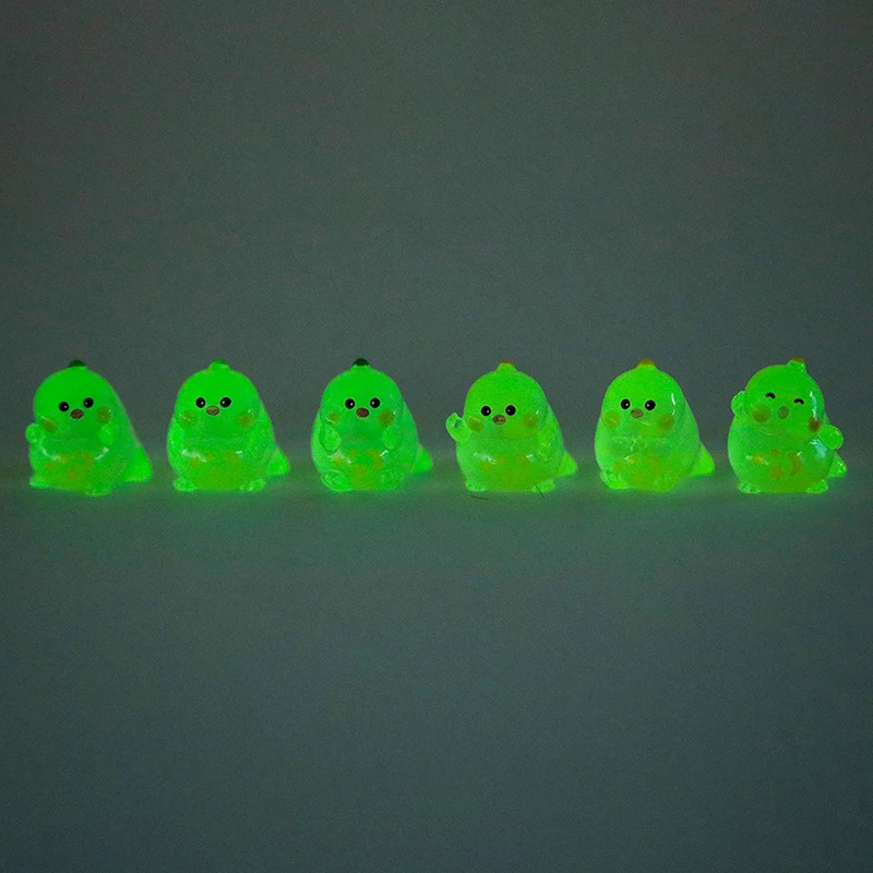 Мини-фигурка светящегося динозавра из мультфильма микро-украшения ландшафтное