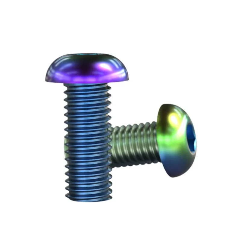 10 шт. винты с орнаментом для мотоцикла полукруглая головка M8*1 25 мм*20 мм-50 мм