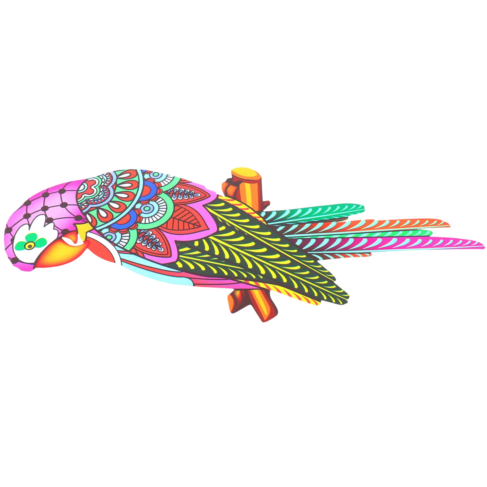 

Wall Decor Bird Garden Metal Sculpture Parrot Tropical Outdoor Sculptures Iron Macaws Inspirational Decorations Hanging