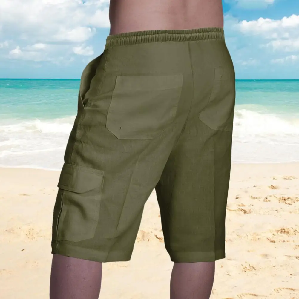 

Sweatpants Young Style Beach Shorts Casual Knee Length Spring Trousers