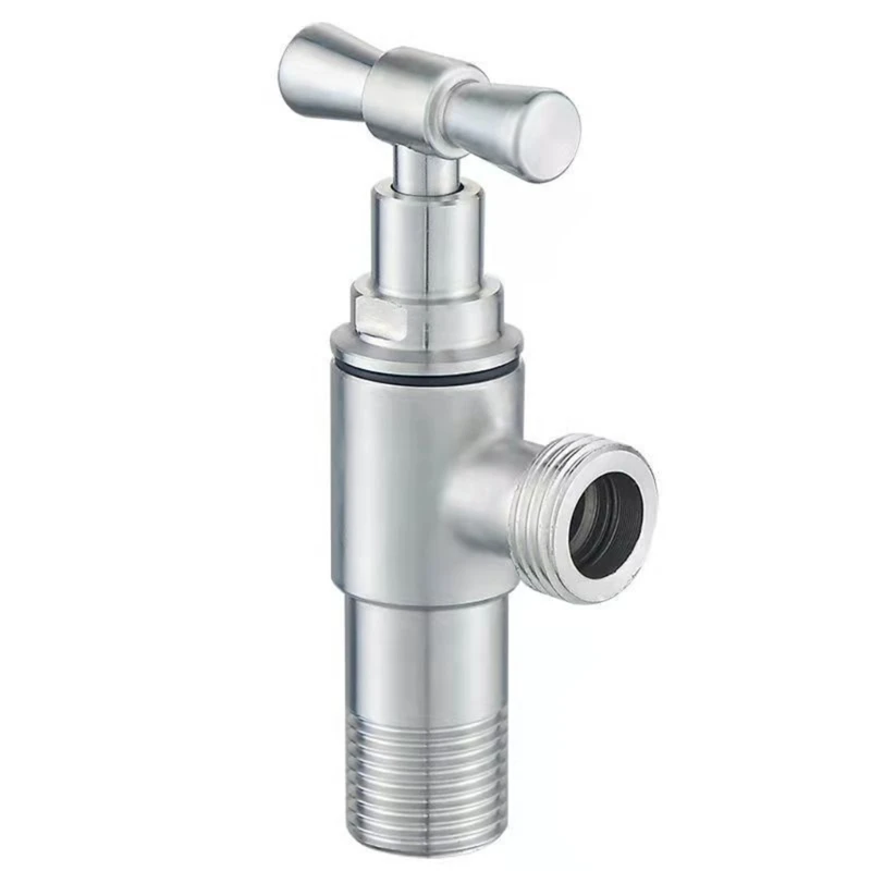 

Утолщенный угловой поток из нержавеющей стали 304 дюйма, сменный угловой ограничитель для воды на входе, для ванной комнаты G6KA