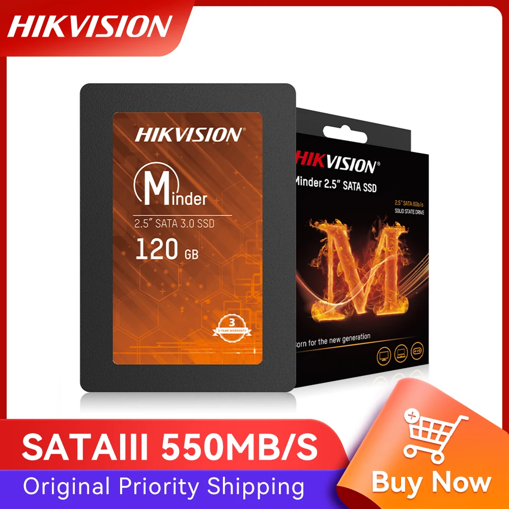 

Внутренний SSD-накопитель Hikvision, диск Твердотельный накопитель, флэш-память, 560 дюйма, SATA 2,5, 3,0 Гб, 120 ГБ, 240 ГБ, ТБ