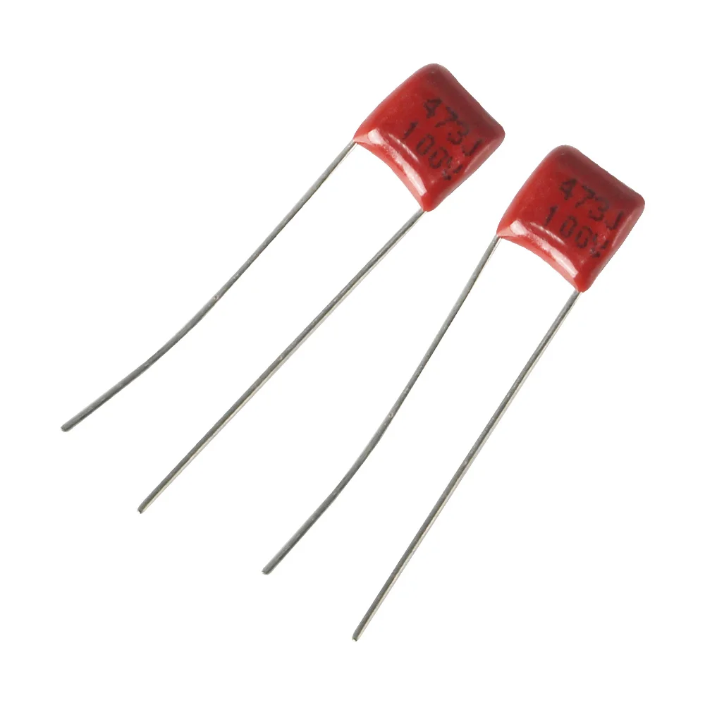 

100PCS 100V CBB Capacitors 103J 0.01uF 223J 0.022uF 333J 0.033uF 393J 0.039uF 473J 0.047uF Polypropylene Film Capacitor