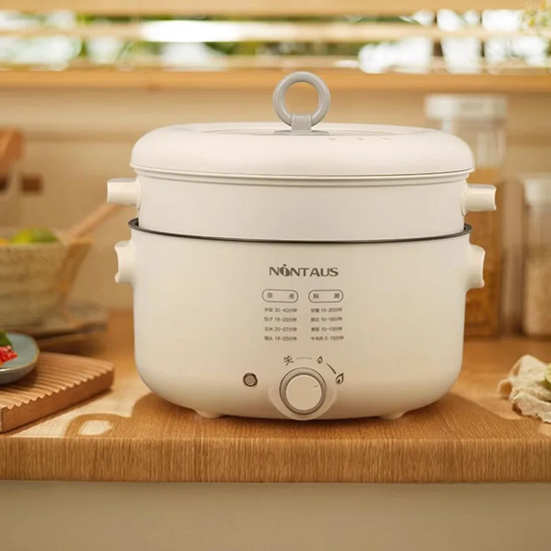Hot Pot Steam Electric Multifunction Food Dishes Instant Noodle Chinese Hot Pot Rice Fondue Chinoise Cookware
