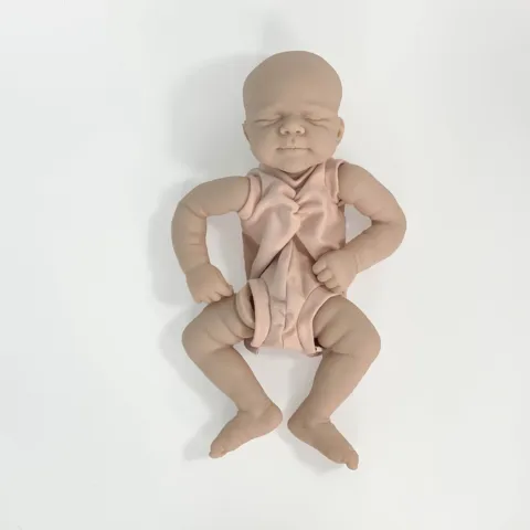 Кукла реборн NPK, 19 дюймов, Реалистичная мягкая на ощупь, без отделки