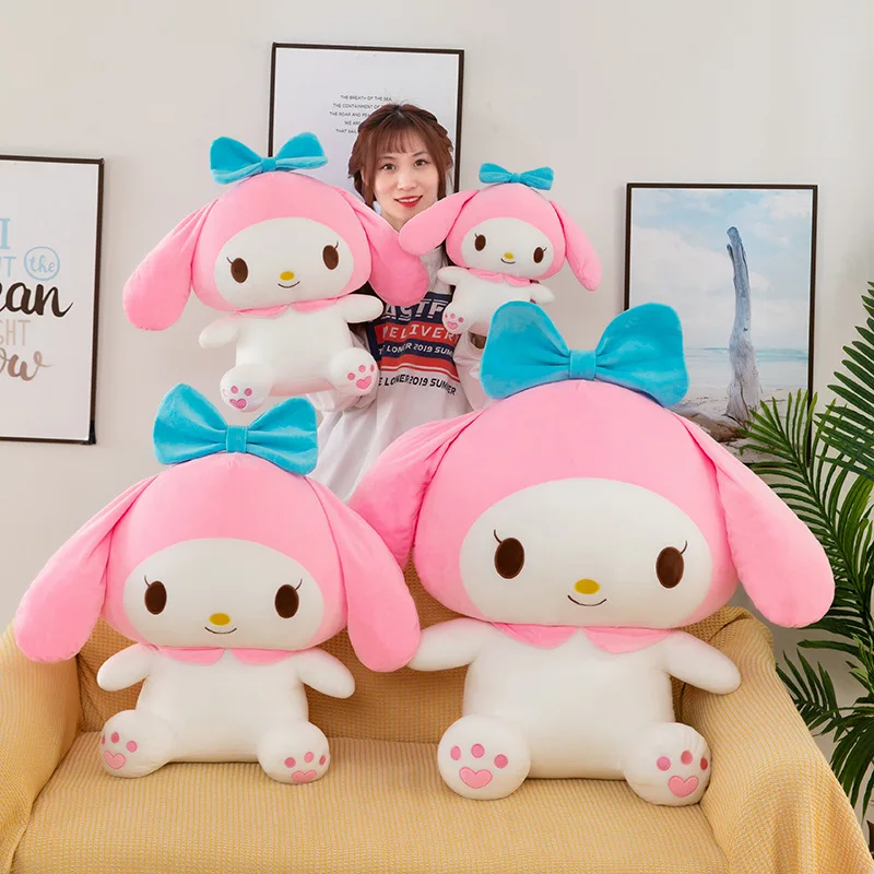 

Melody Doll Girl Pink Pillow Cute Cartoon My Melody Plush Toy Doll
