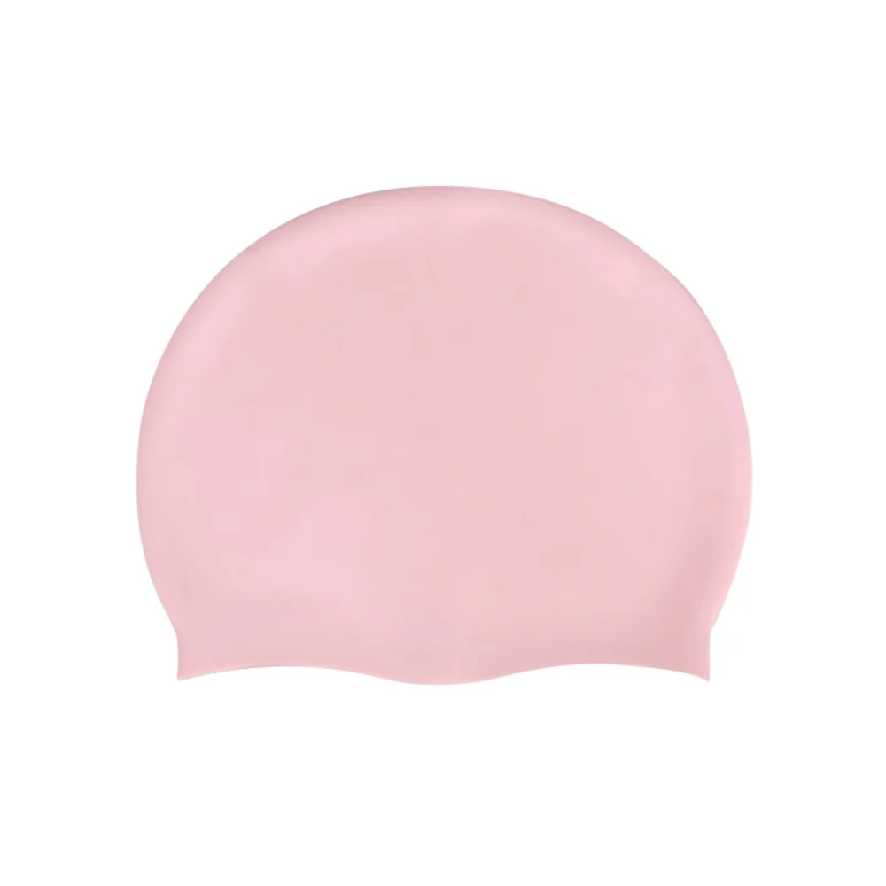 

Swim Caps Silicone Durable Non-Slip High Quality Elastic Solid Color Waterproof Swim Hat for Adult Swimming Pool Caps