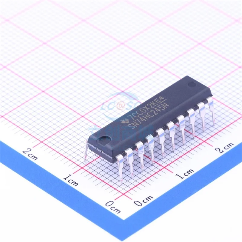 

Бесплатная доставка, 20 шт./партия, оригинальный продукт, Dip -20, dip -20, SN74HC245N, восьмифазный трехступенчатый приемопередатчик, логический чип