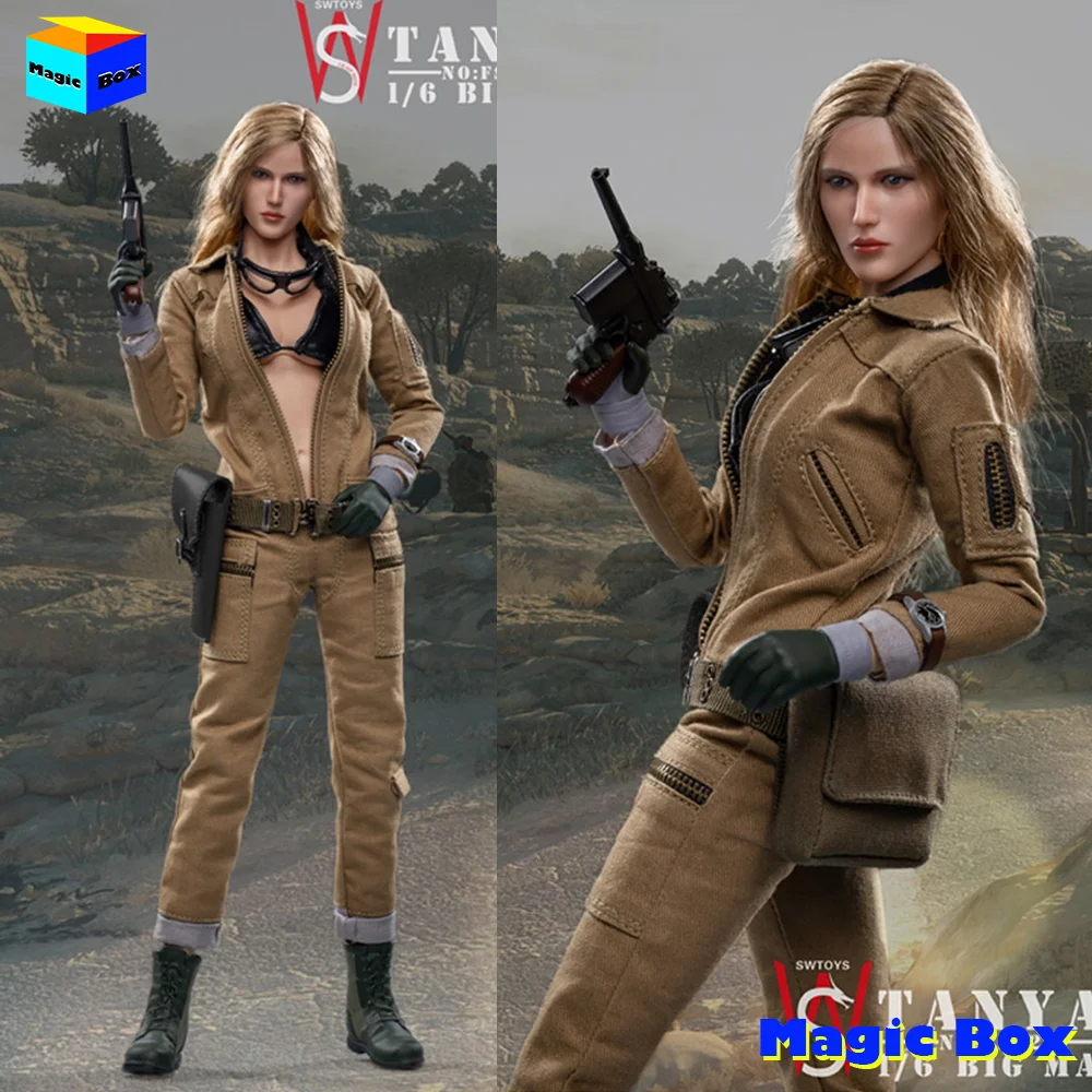 

Аксессуары SWTOYS FS020 масштаб 1/6 Tanya EVA, модель шутера агента, 12 дюймов, экшн-фигурка женщины-солдата, кукла, полный комплект, коллекционная