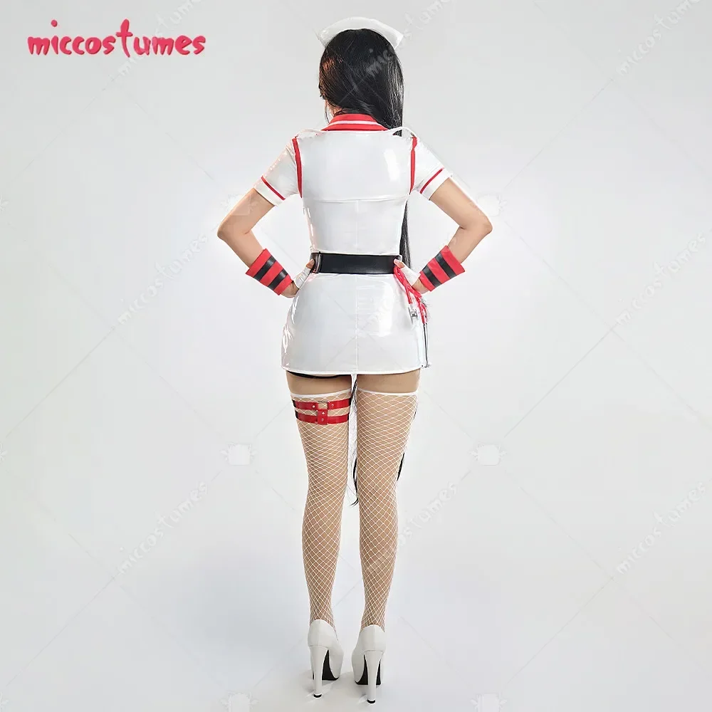 Женский костюм Miccostumes для медсестры белый женщин