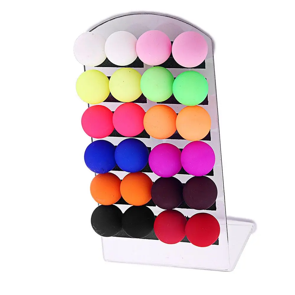 Для женщин и девочек подарок корейские акриловые маленькие серьги-гвоздики