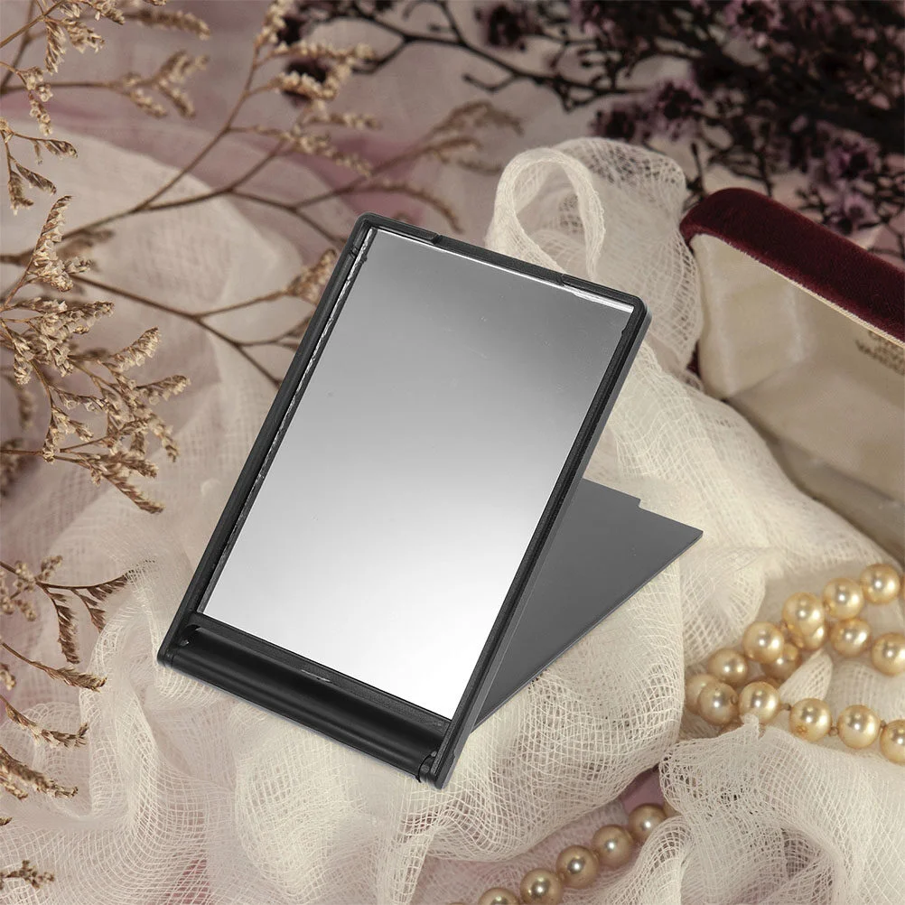 

Mirror Folding Travel Makeup Portable Mirrors Compact Mini Purse Foldable Wallet Pocket Beauty Rectangle Hand Handheld Outdoor