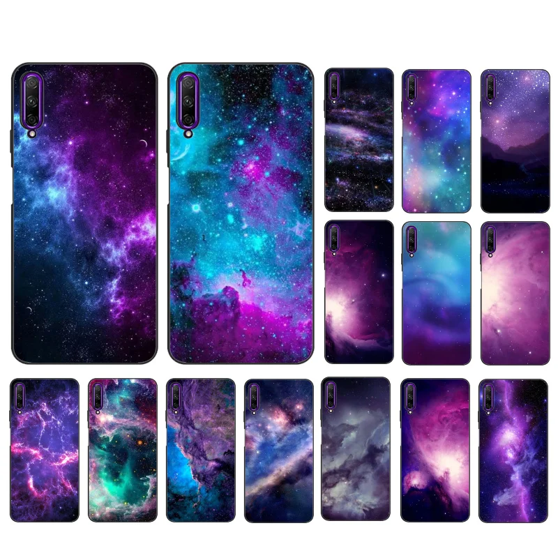 

interstellar Purple Space Star Phone Case For Huawei P50 Pro P30 P40 Lite P40Pro P20 lite P10 Plus Mate 20 Pro Mate20 X