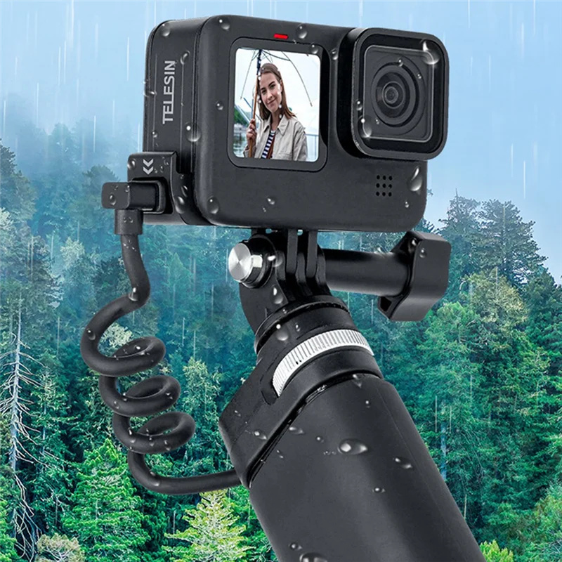 TELESIN для GoPro 9 10 11 крышка аккумулятора Водонепроницаемая боковая Type-C зарядная