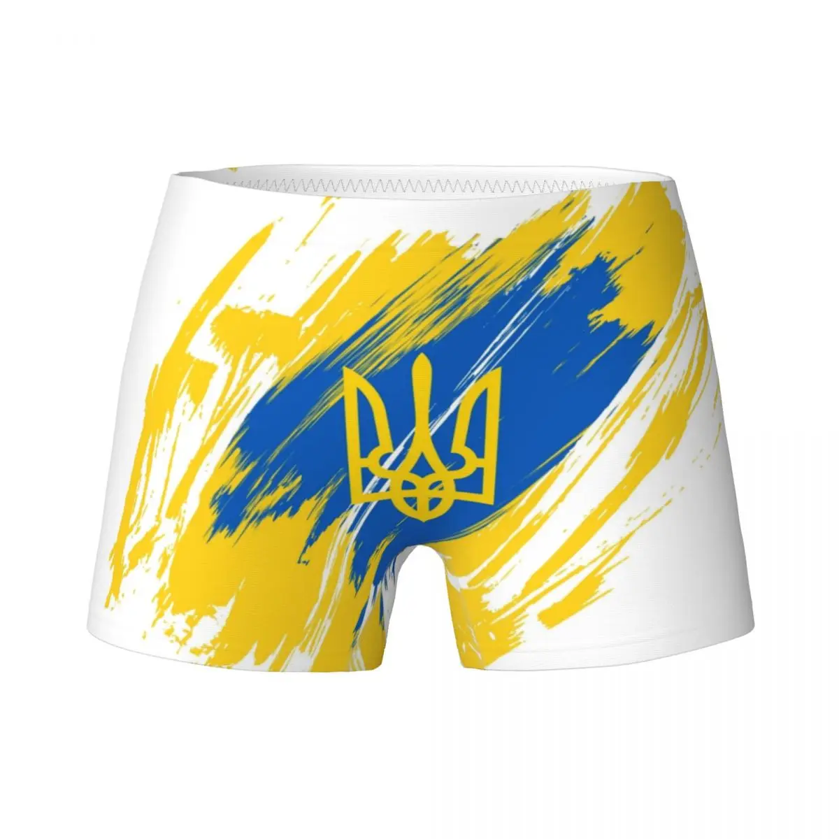 

Детское хлопковое нижнее белье для девочек с украинским флагом