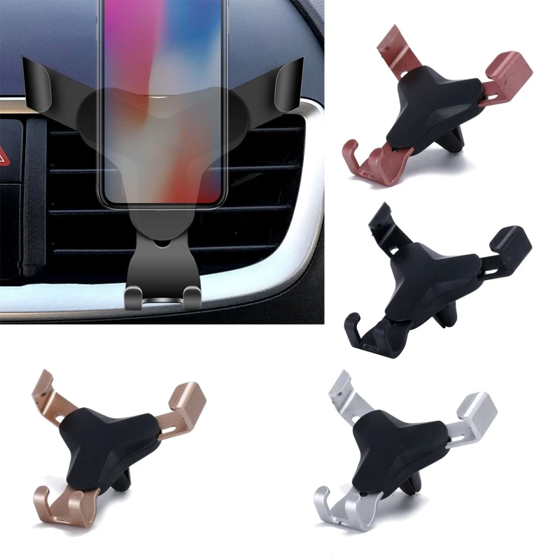 

Air Vent Outlet Phone Holder for All Phones Multicolor Easy to Install Good Compatibility Adjustable GPS Stand