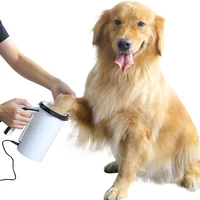 hotpet supplies electric automatic dog foot washing cup dog paw washer pet foot cleaner