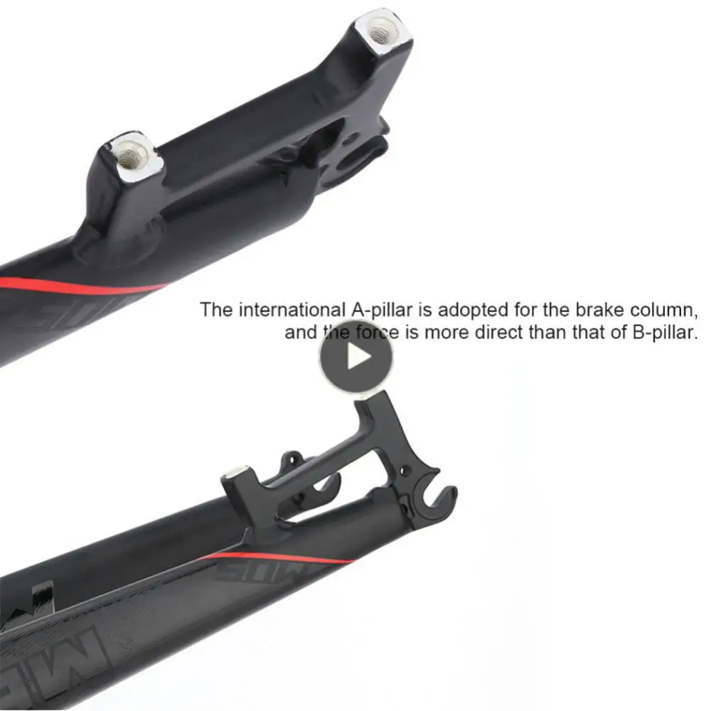 

High Strength Bicycle Front Fork Aluminum Alloy Bike Brake Light Weight Shock Absorber Fish Scale Welding Bicycle Parts