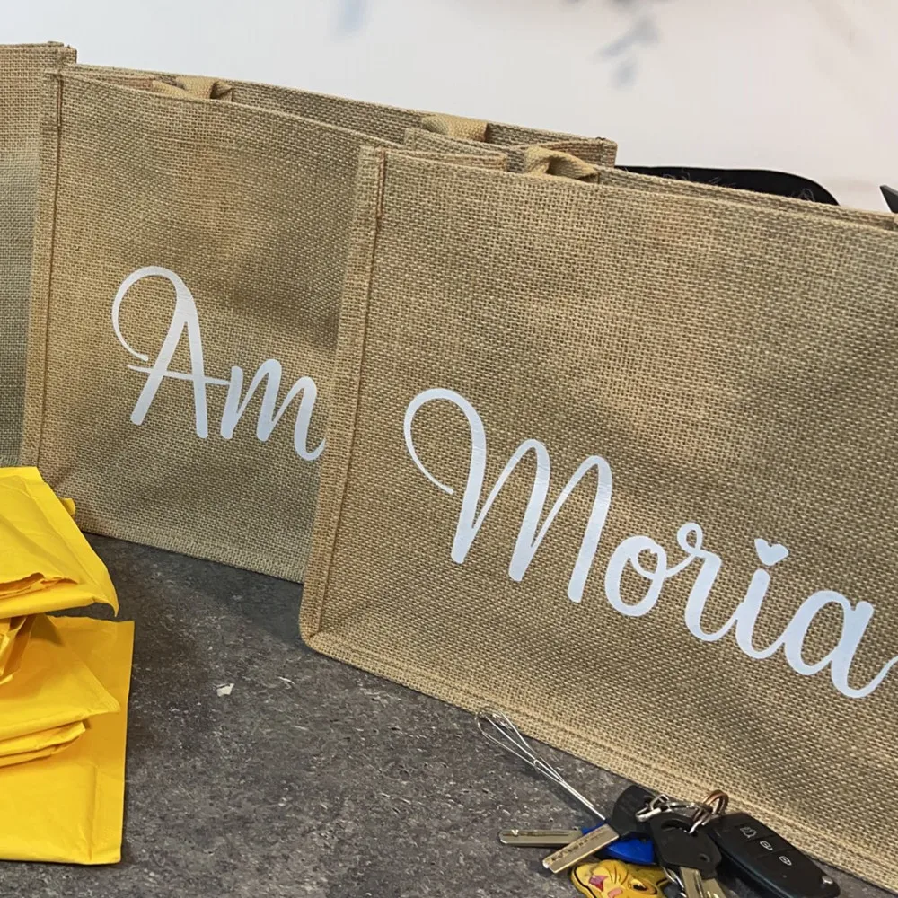 Женские сумки персонализированная Подарочная сумка для подружки невесты