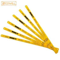 30% Off Flexible Hacksaw Blades 12" X 1/2" Hand Saw Blades Steel Saw Blades for Metal Cutting Hss-bimetal M42 (8% Cobalt) 18TPI