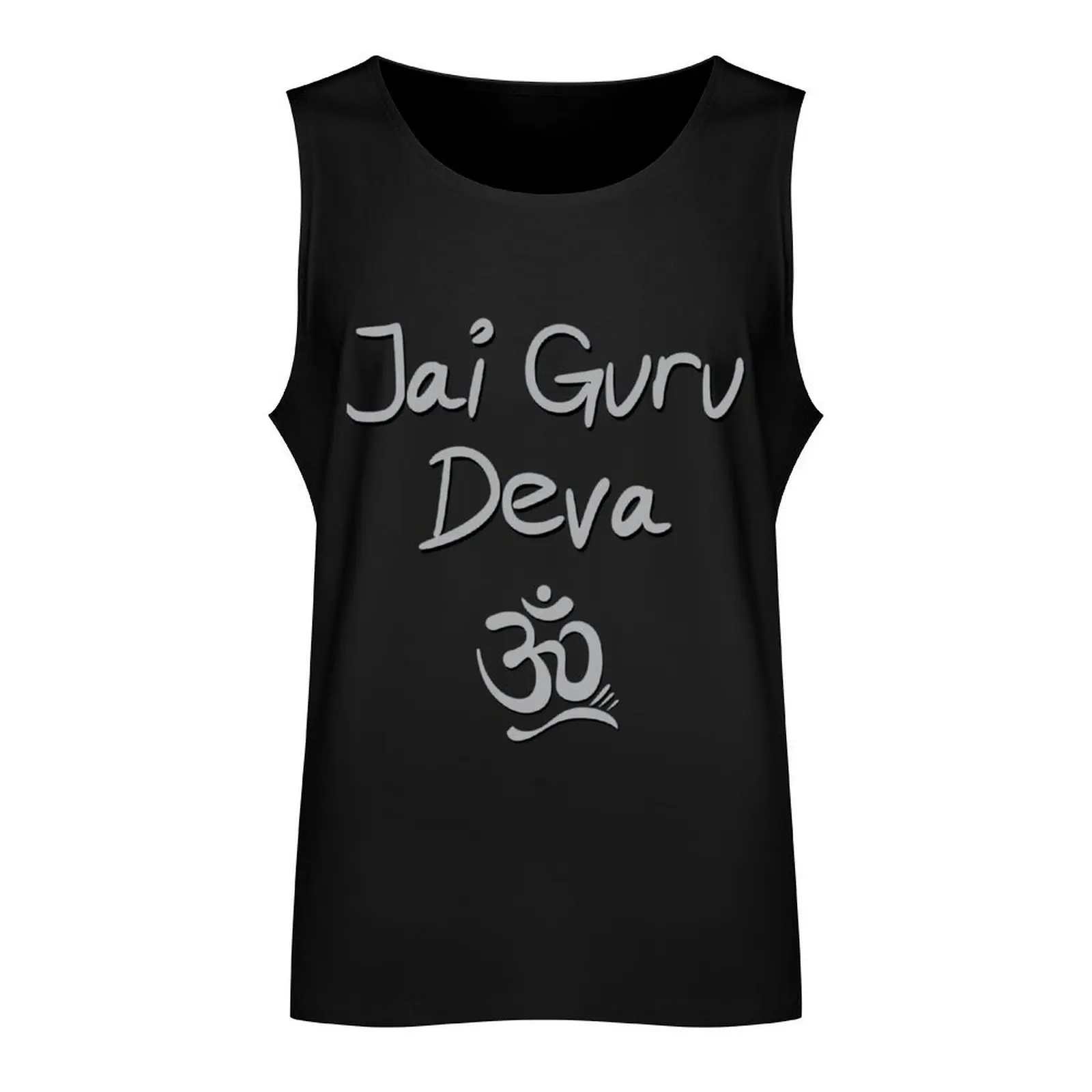 Фото Майка Jai Guru Deva Om, Мужская одежда для фитнеса, Мужская одежда, жилет №2