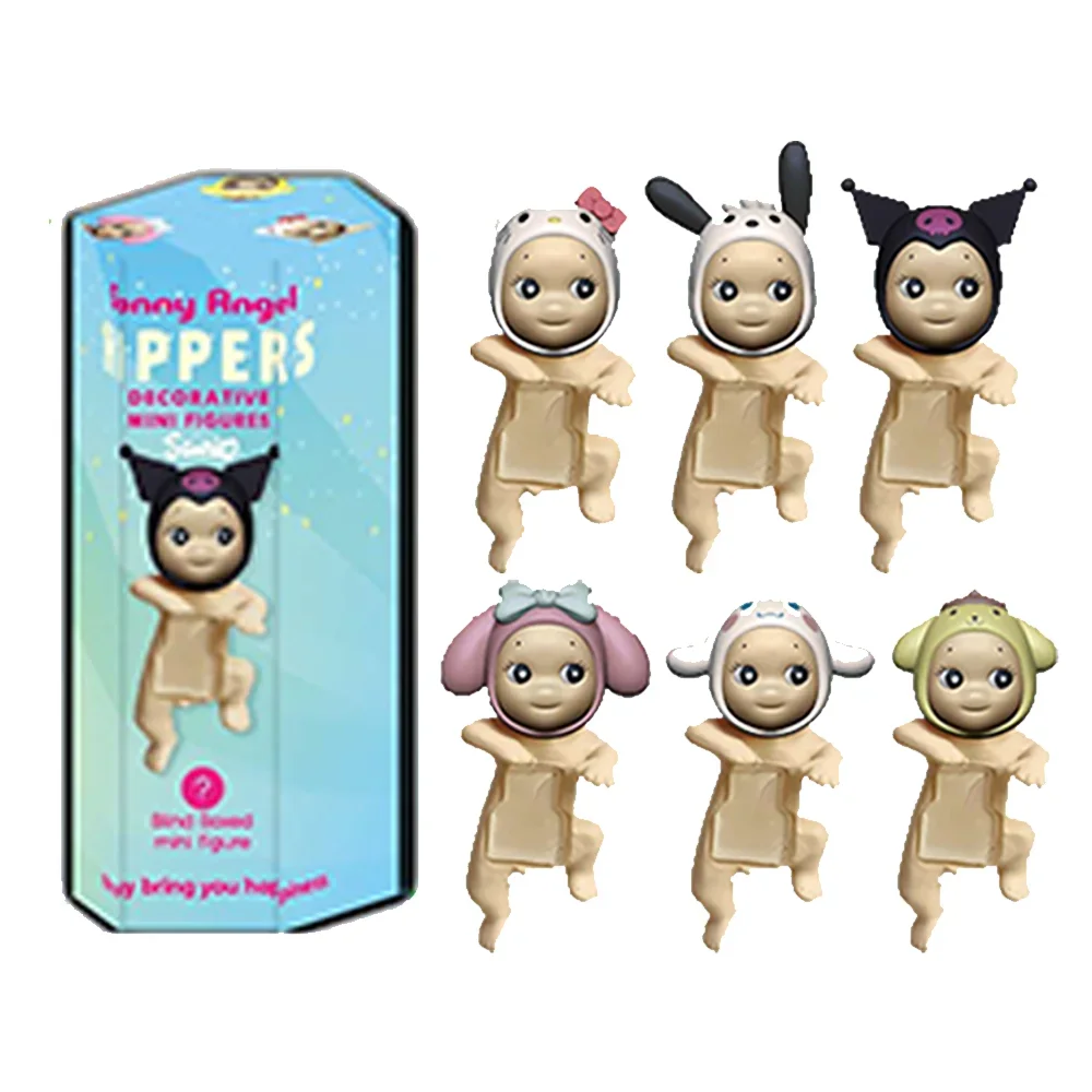 Sanrio Sonny Angel слепая коробка Hello Kitty Melody Kuromi мультфильм коллекция мини-фигурки