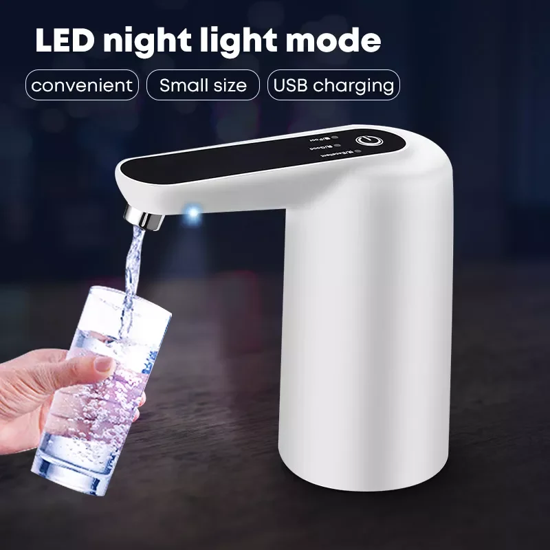 

NEW2023 Smart Appliances Water Bottled Water USB Rechargeable Automatic Water Suction Device Water Bottle for Home
