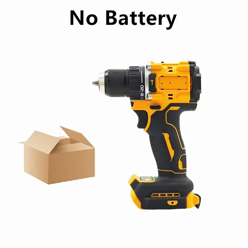 

Беспроводная электрическая дрель DeWALT с 20 крутящими моментами, 10 мм патроном, бесщеточная Ударная дрель, отвертка, подходит для электроинструментов с батареей 20 в