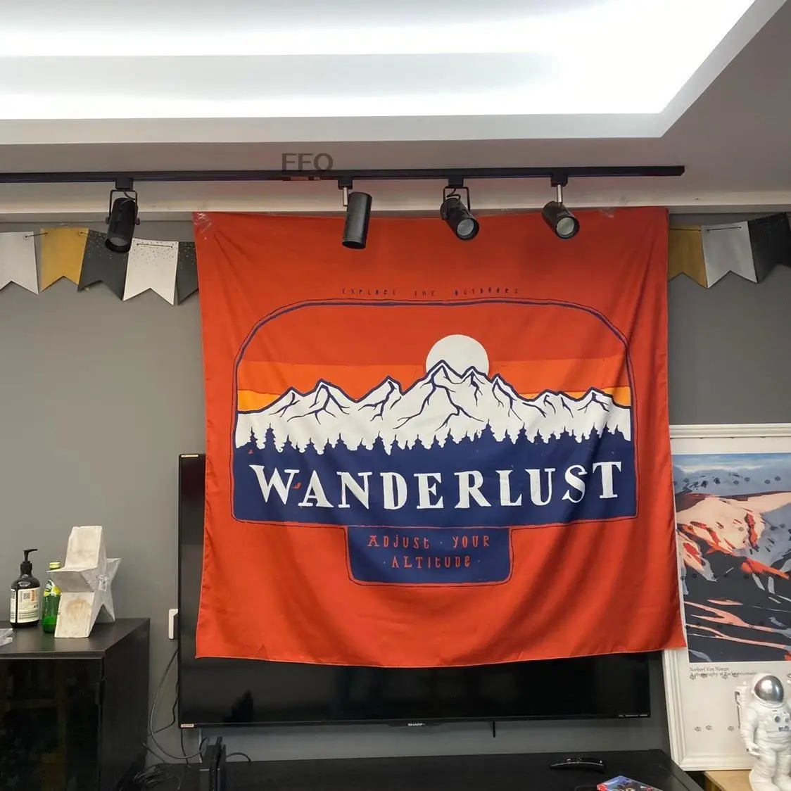 

декор комнаты。декор на стену。макраме.хиппи.декор комнаты эстетика.бНастенный подвесной японский гобелен в скандинавском стиле, искусств...