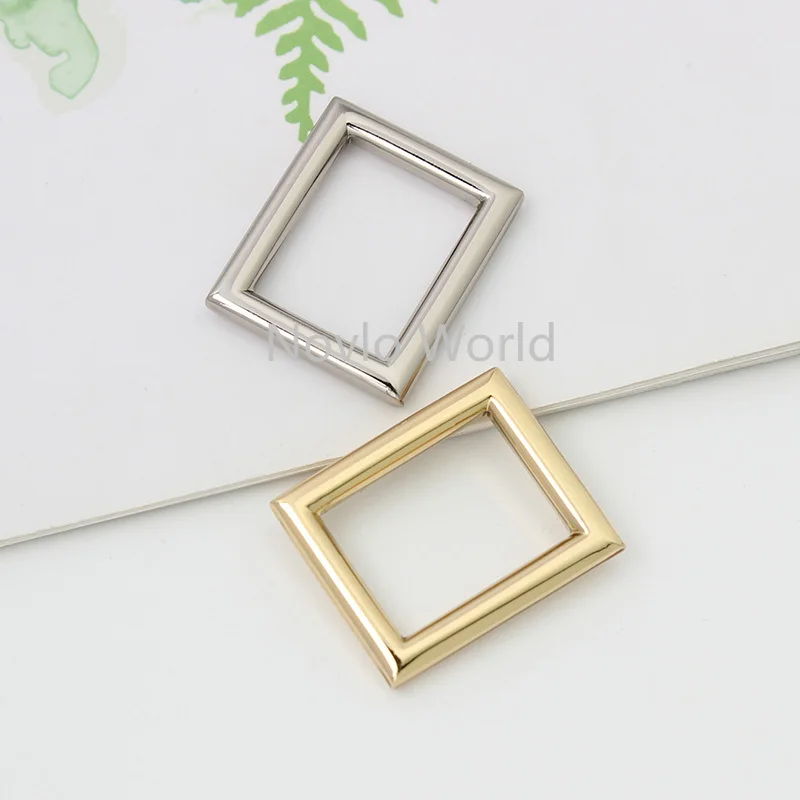 10-50 шт. 3 цвета мм проволока 16 5/8 дюйма хромированная тонкая квадратная пряжка