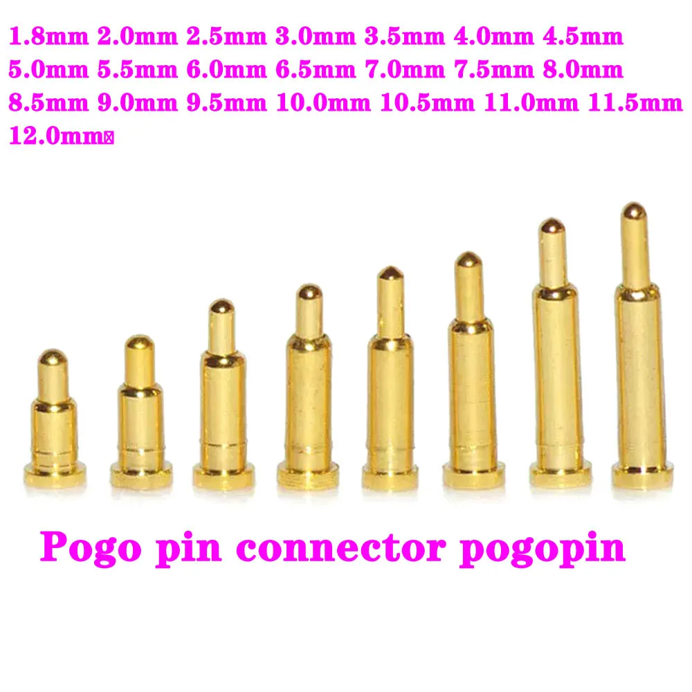 LAJQTAO Тестовый пружинный зонд Pogo pin 1.8-12V