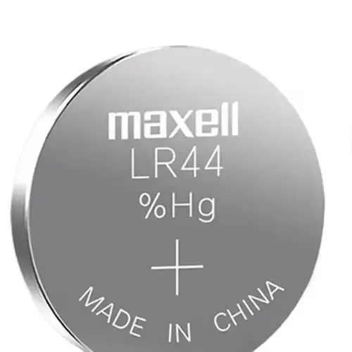 Фото 10 шт. оригинальных батареек Maxell AG13 LR44 A76 357 357A LR1154 SR1154 SR44 1.55V щелочных батареек для часов, калькуляторов, автомобильных ключей, пультов дистанционного управления, настенных часов. №2