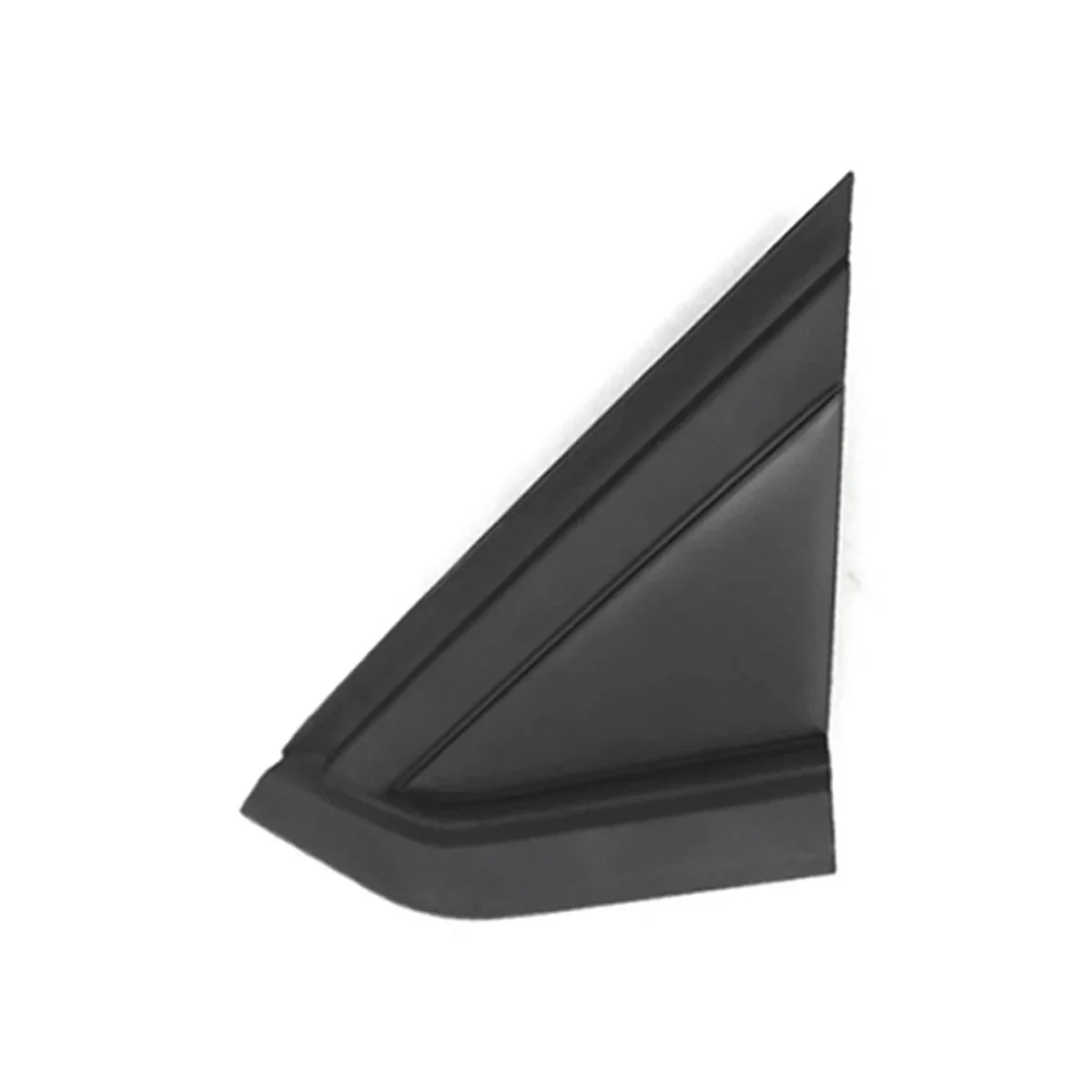 Автомобильная Черная передняя треугольная панель для переднего стекла