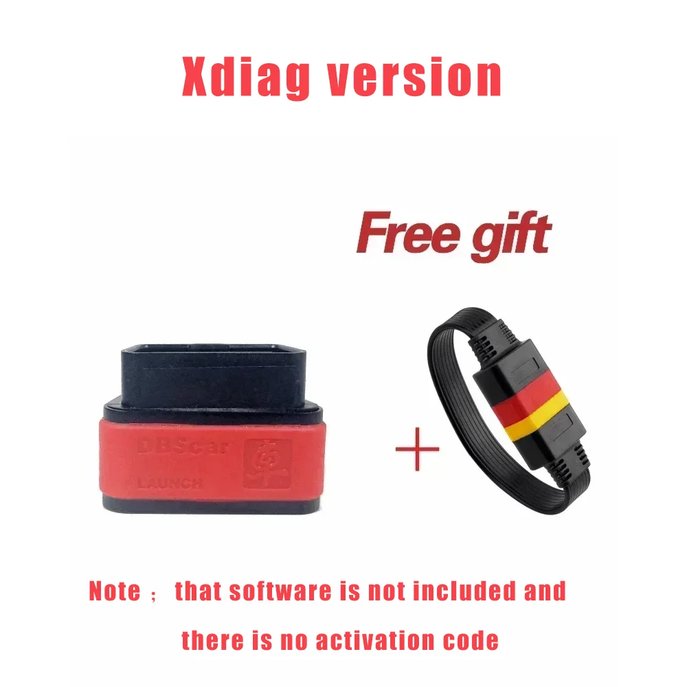 

A+ Launch X431 DBScar iDiag Obd2 Сканер Автомобильная диагностика работает для Diagzone или Xdiag PK Easydiag 3.0 Golo 1.0 DBScar7
