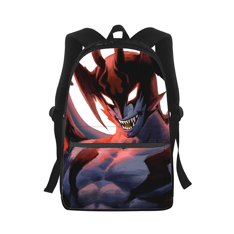 DEVILMAN crybaby Anime Men Women Backpack 3D Print Fashion Student School Bag Laptop Backpack Kids Travel Shoulder Bag