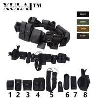 8 in 1 multifunctional belt outdoor tactical belt oxford wear resistant security equipment police belt police equipment