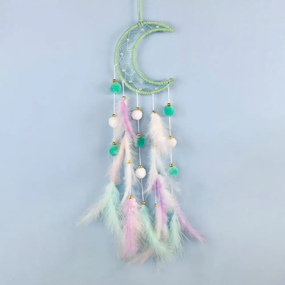 Ловец снов для спальни ручной работы в стиле бохо с красочной планкой комнаты