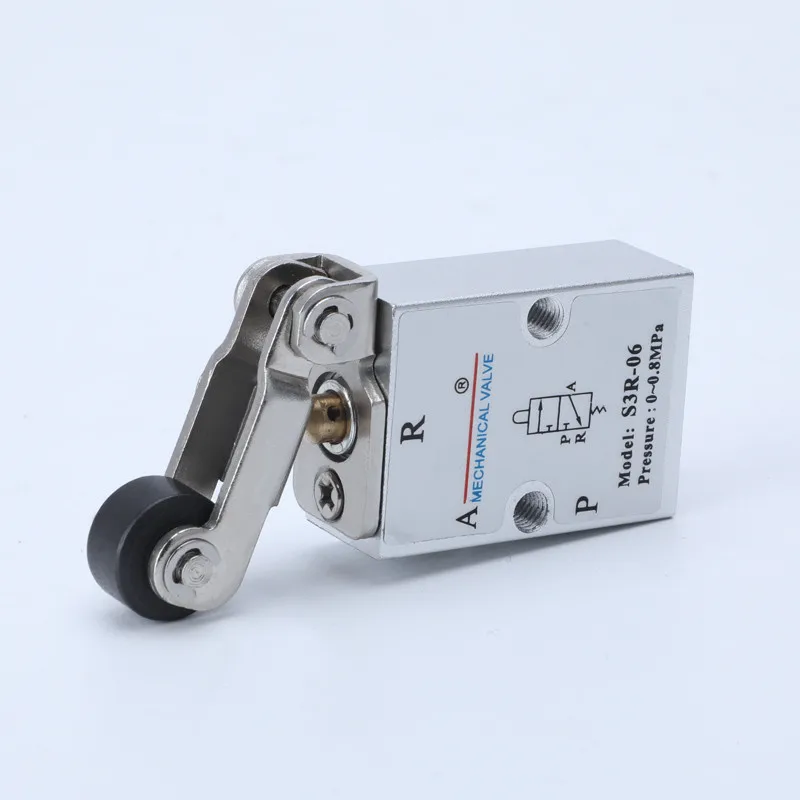 S3R-M5 S3R-06 S3R-08 2-позиционный 3-ходовой пневматический воздушный механический