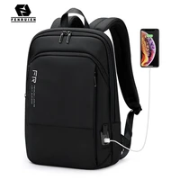 Fenruien 2021 New Thin Backpacks Men for Laptop School Backpack Expandable Waterproof Ultralight Business Travel Bags for Office
